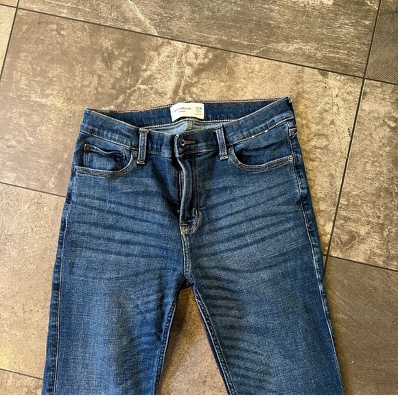Abercrombie kids straight jeans size 15/16 long - Picture 2 of 6